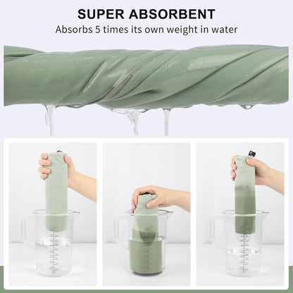 Rainleaf Microfiber Towel Perfect Travel & Gym & Camping Towel. Quick Dry - Super Absorbent - Ultra Compact - Lightweight. Suitable for Trip, Beach, Shower, Backpacking, Pool