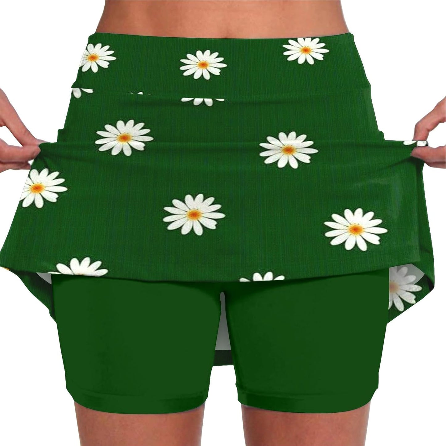 SHAOBGE Athletic Yoga Culottes for Women Solid Color Elastic Shorts Summer Lightweight High Waist Skinny Joggers Skirt 2024
