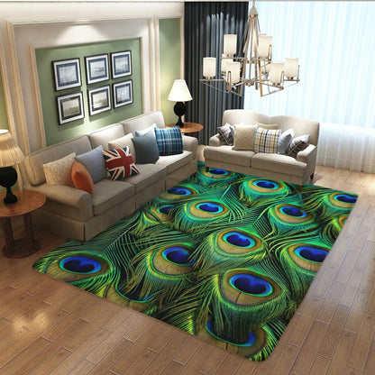 Butterfly Carpet Area Rug - Lovely Butterflies Printed Carpets for Kids Butterfly Theme Living Room Indoor Bedroom Decor Soft Polyester Yoga Mat 2'x3'
