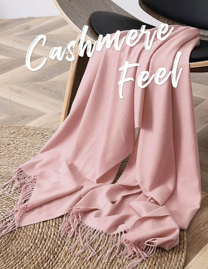 Women's Scarf Pashmina Shawls and Wraps for Evening Dress Wedding Bridal Bridesmaid Winter Warm Long Large Scarves - Colors A
