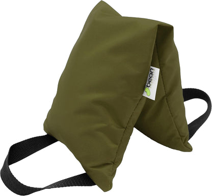 Yoga Sand Bags for Working Out - Reinforced Nylon Fabric Exercise Weight Bag with Double Handles for Secure Grip - Weighted Fitness Equipment for Yoga, Pilates & Training - Made in USA, 10 lbs