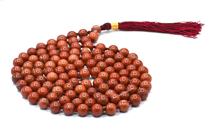 Amazing Gemstone 108 Beads Handmade Mala (Knotted, Rudraksha) - Colors B