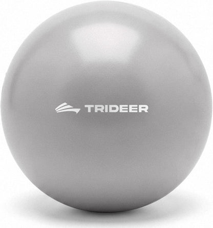 Trideer 9-Inch Pilates Ball, Small Exercise Ball for Yoga, Core Training, Physical Therapy, Balance, Stability and Stretching Pilates Equipment with Inflation Straw