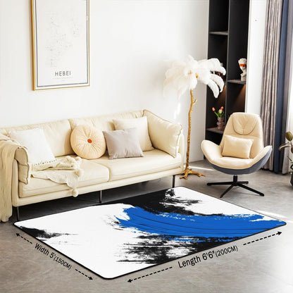 jejeloiu Basketball Living Room Rugs for Bedroom 5x7 Kids Gaming Sports Decor Carpet for Boys Girls Teens Ball Games Area Rug Soft Gift for Basketball Lover Grey and Black Room Decor