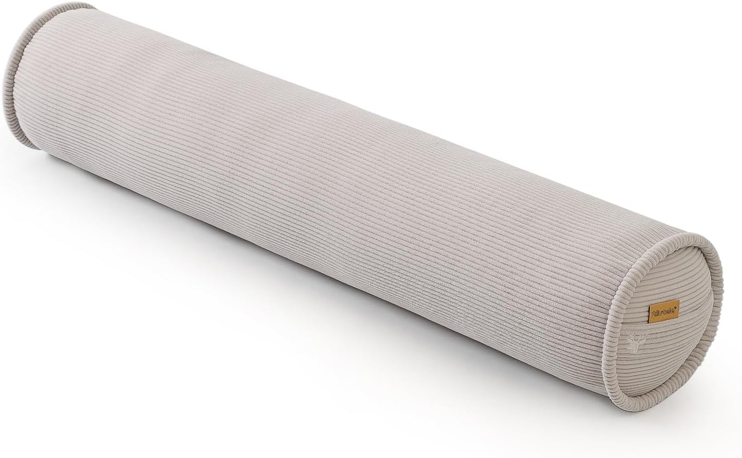 Corduroy Body Pillow, Round Bolster Cylinder Pillow for Adults, Soft Long Support Pillow for Bed & Sofa, Removable Washable Cover,59 x 7.87 Inches,Peacock Blue