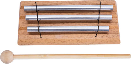 Three Tone Chime For Mindfulness Meditation, Relaxation, Stress & Anxiety Relief, Chakra Healing, Yoga, Teachers' Classroom Chime