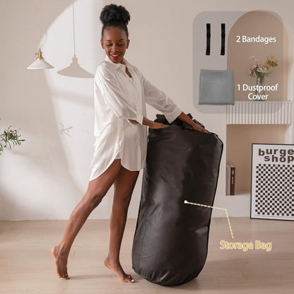 MAXYOYO Bohemian Retro Mattress Boho Floral Japanese Futon Mattress Tatami Floor Mat Foldable Portable Camping, Sleeping Pad, Lounger Couch Bed Full Size