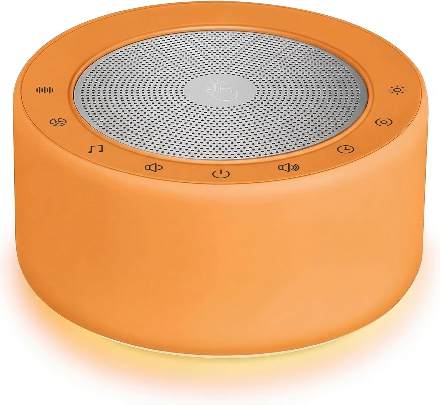 Kipcush Automatic Tibetan Meditation Bowl Sound Machine - 7 Himalayan Tones + 7 Color Night Light - Timer & Touch Control - No Manual Striking for Yoga, Chakra Healing, Stress Relief - Plug In