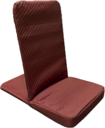 Original BackJack-Made in THE USA- Royal Cotton Fabric Lightweight Floor Seating Chair for Gaming, Families, Parents, Daycare, Back Support, Reading, Yoga, Meditation, Dorm, School