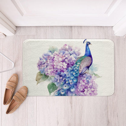 Erosebridal Yoga Bathroom Rugs Gradient Bath Mat,Meditation 20"X 32" Doormats Floor Mats for Kids Boys Girls Teens Lotus Art Non Slip Bath Rug