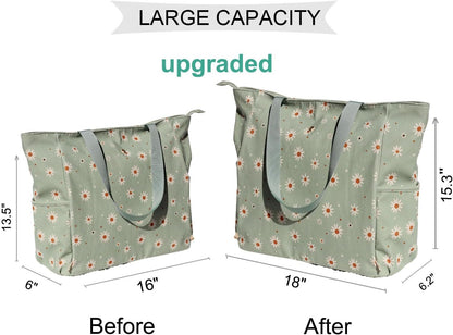 ESVAN Yoga Mat Bag Yoga Tote Carrier Shoulder Bag Carryall Tote for Office,Yoga,Pilates,Travel,Beach and Gym