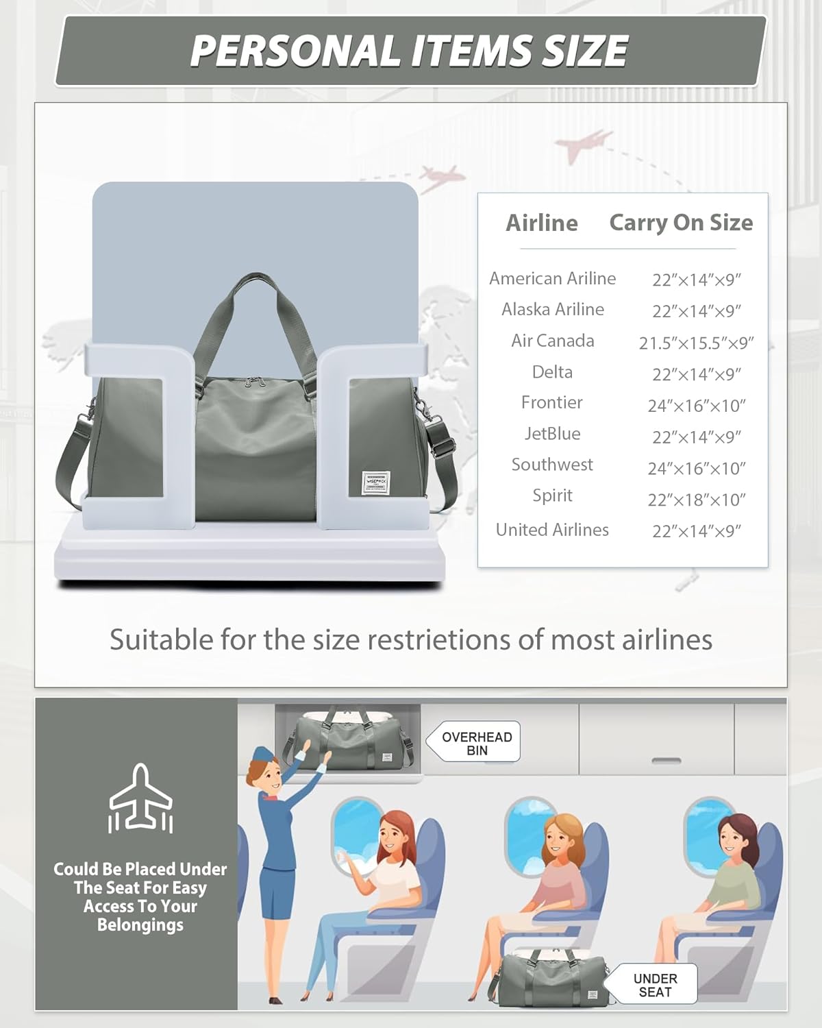Gym Bag Womens Mens with Shoes Compartment and Wet Pocket Travel Duffel Bag for Women for Plane Sport Gym Tote Bags Swimming Yoga Waterproof Weekend Overnight Carry on Bag Hospital Holdalls - Colors A