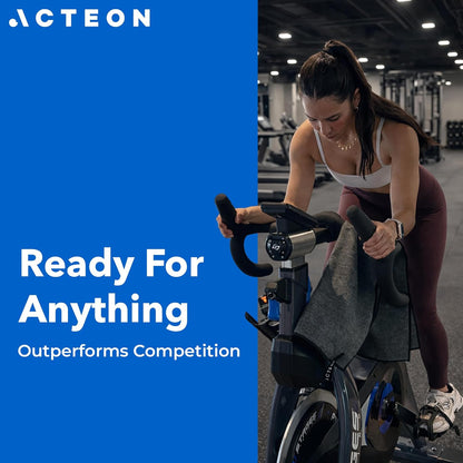 Acteon Microfiber Gym Towels 5 Pack, Quick Dry Silver ION Odor-Free Sweat Towel, Super Absorbent Fast Drying for Men & Women, Workout, Yoga, Running, Hiking, Travel – 16x30.5 Inch