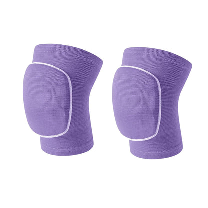 JUMISEE Kids Knee Pad, Anti-Slip Padded Sponge Knee Brace Breathable Flexible Elastic Knee Support for Football Volleyball Dance Skating Basketball Sports