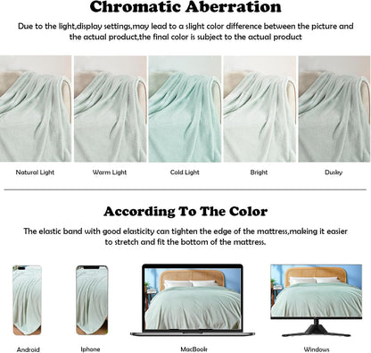 NEWCOSPLAY Super Soft Throw Blanket Light Purple Premium Silky Flannel Fleece Leaves Pattern Lightweight Bed Blanket All Season Use (Light Purple, Throw(50"x60")) - Colors B
