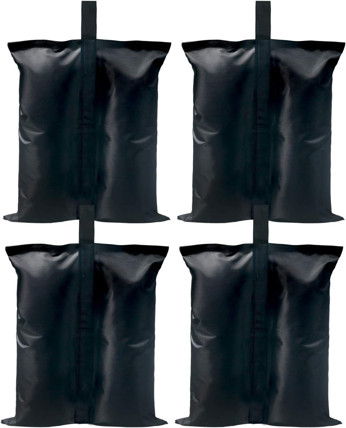 ABCCANOPY Canopy Weights 120 LBS Gazebo Tent Sand Bags,4-Pack Gray (Without Sand)