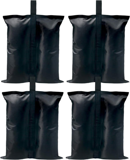 ABCCANOPY Canopy Weights 120 LBS Gazebo Tent Sand Bags,4-Pack Gray (Without Sand)