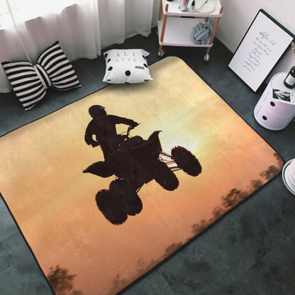Comfortable Memory Foam Area Rugs with Anti-Skid Rubber Backing, Gold Freemason Freemasonry Masonic Yoga Mat Indoor Entryway Mat for Bedroom Livingroom Sitting Room Home Art