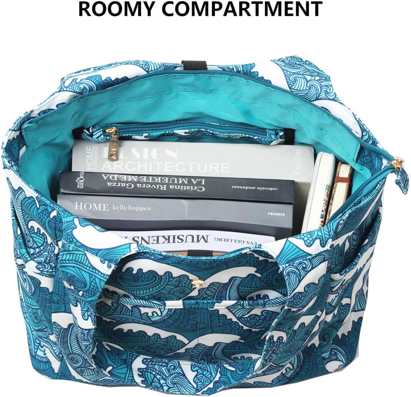 ESVAN Yoga Tote Bag Mat bag Women Shoulder Bags Carryall Tote for Travel Office Workout Gym Nurse Beach