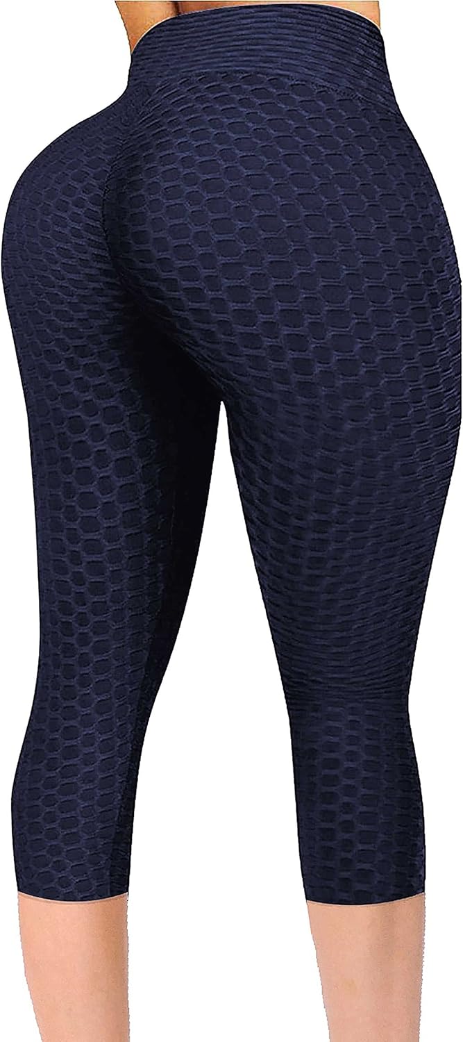 JGS1996 Butt Lifting Leggings for Women Tummy Control Workout Yoga Pants High Waisted Scrunch Booty Gym Tights