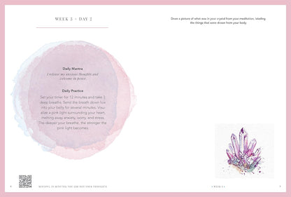 Mindful in Minutes: You Are Not Your Thoughts: An 8-Week Guided Meditation Journal