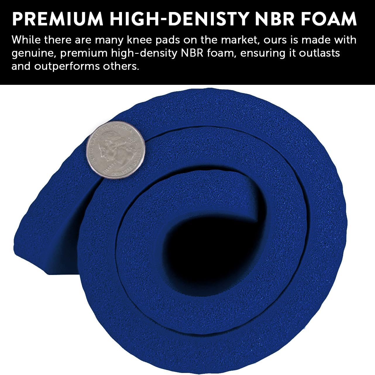 SukhaMat Yoga Knee Pad Cushion for Knees, Elbows, Wrists, Extra-Thick, 15mm Thick, 24x10 Inches, Designed for Durable Comfort During Exercise