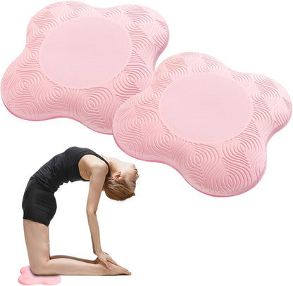 2 packs Yoga Knee Pad Mats Extra Thick for Knees Elbows Wrist Hands Head Foam Pilates Kneeling pad Yoga Knee Cushion Thick Exercise Pads for Knees Elbows Wrist Hands Head Foam Pilates Kneeling pad，Support Foam Pads for Women and Men