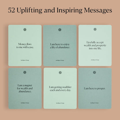 Intelligent Change Mindful Affirmation Cards for Health and Wellbeing