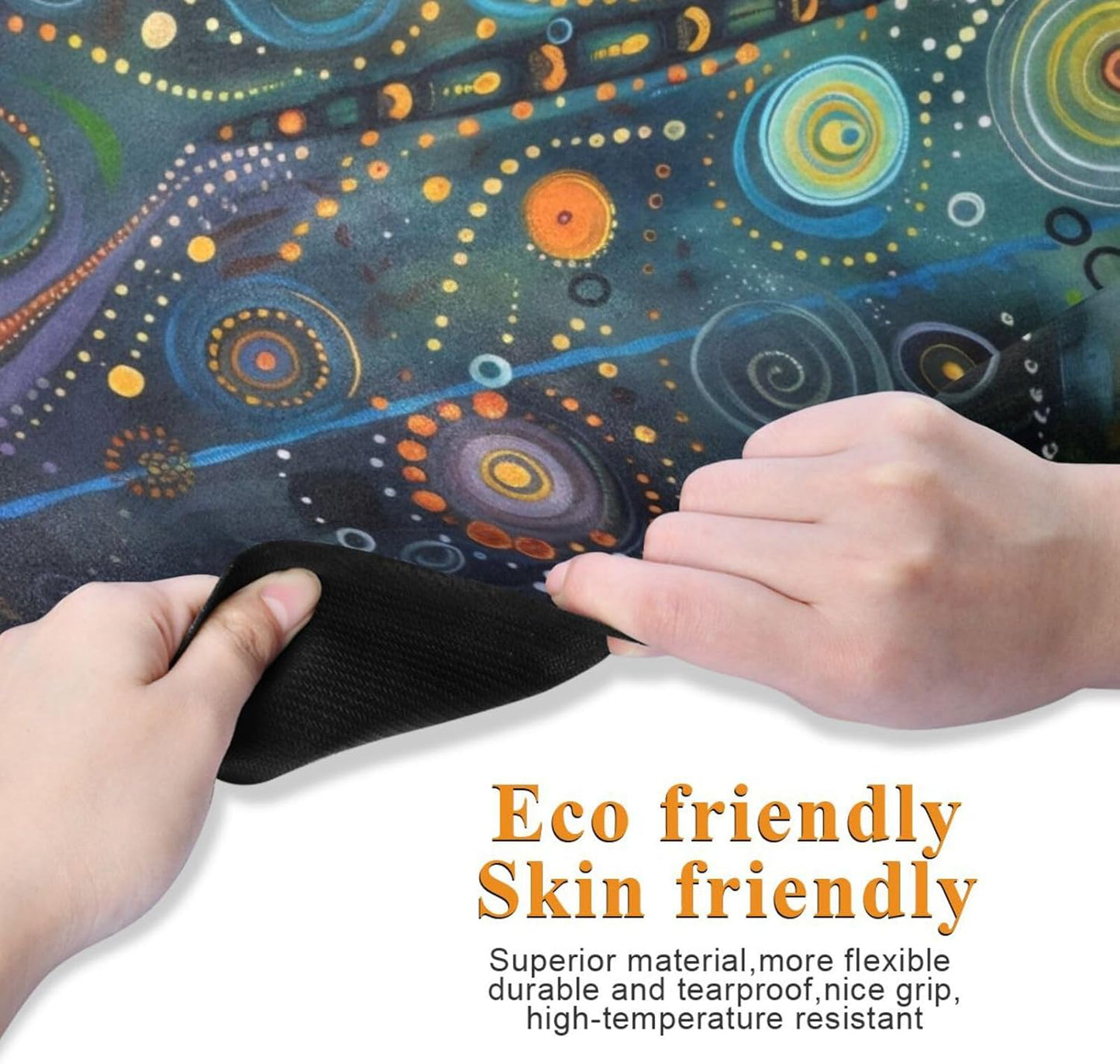 Dragonfly Painting Yoga Mat Non-Slip Fitness Mat for Pilates, Workout & Home Gym, 71x26 Inch Yoga Mats for Enhanced Yoga Practice