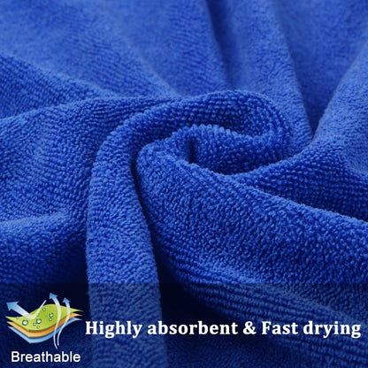 SINLAND Microfiber Gym Towels Super Absorbent Compact Travel Workout Towel Quick Dry Camping Sweat Towel for Sports Beach Swimming Backpacking Hiking and Yoga Men Women 16 Inch X 32 Inch