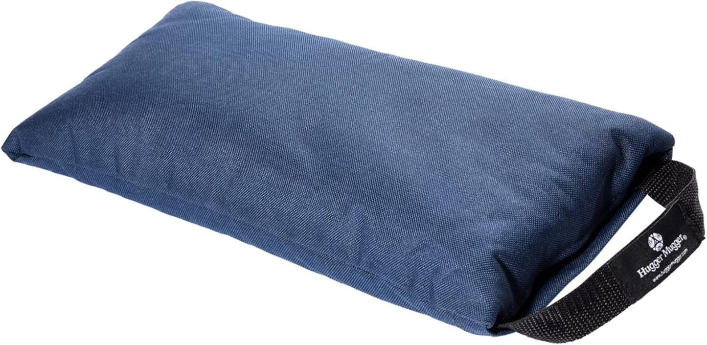 Hugger Mugger 10lb Yoga Sandbag - Adds Weight to Your Poses, Zipper Cover, Sturdy Handle, Silica Sand Filling, Durable Material