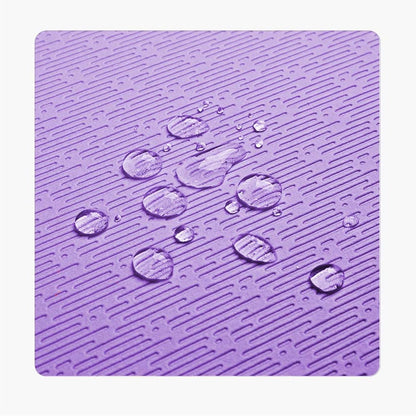 Hatha Yoga Extra Thick TPE Yoga Mat - 72"x 32" Thickness 1/2 Inch -Eco Friendly SGS Certified - With High Density Anti-Tear Exercise Bolster For Home Gym Travel & Floor Outside
