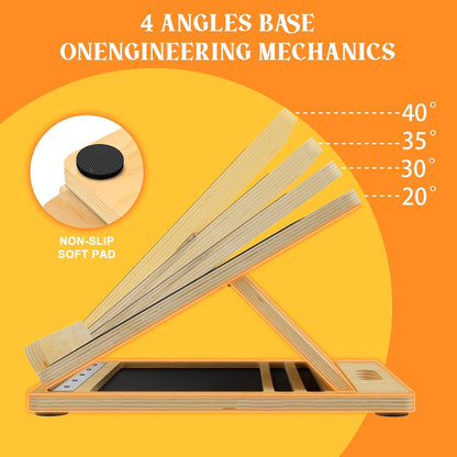 MUCITAGF Professional Slant Board, Adjustable Incline Board and Calf Stretcher, Slant Board for Calf Stretching, Calf Stretch Board