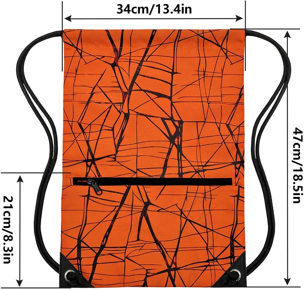 HOLYLUCK Drawstring Backpack Bag Sport Gym Sackpack - Colors B
