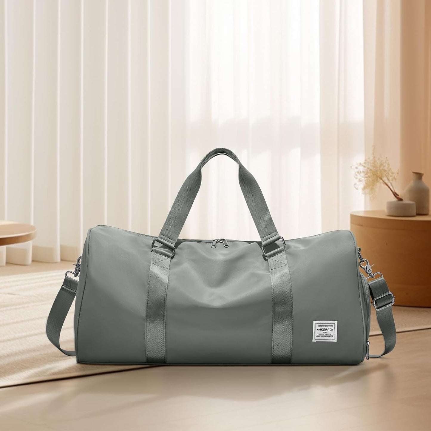 Gym Bag Womens Mens with Shoes Compartment and Wet Pocket Travel Duffel Bag for Women for Plane Sport Gym Tote Bags Swimming Yoga Waterproof Weekend Overnight Carry on Bag Hospital Holdalls - Colors A