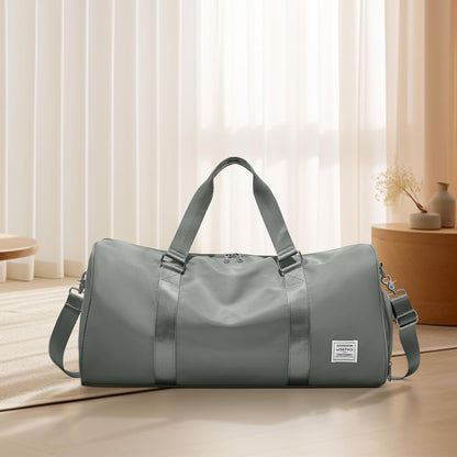 Gym Bag Womens Mens with Shoes Compartment and Wet Pocket Travel Duffel Bag for Women for Plane Sport Gym Tote Bags Swimming Yoga Waterproof Weekend Overnight Carry on Bag Hospital Holdalls - Colors A