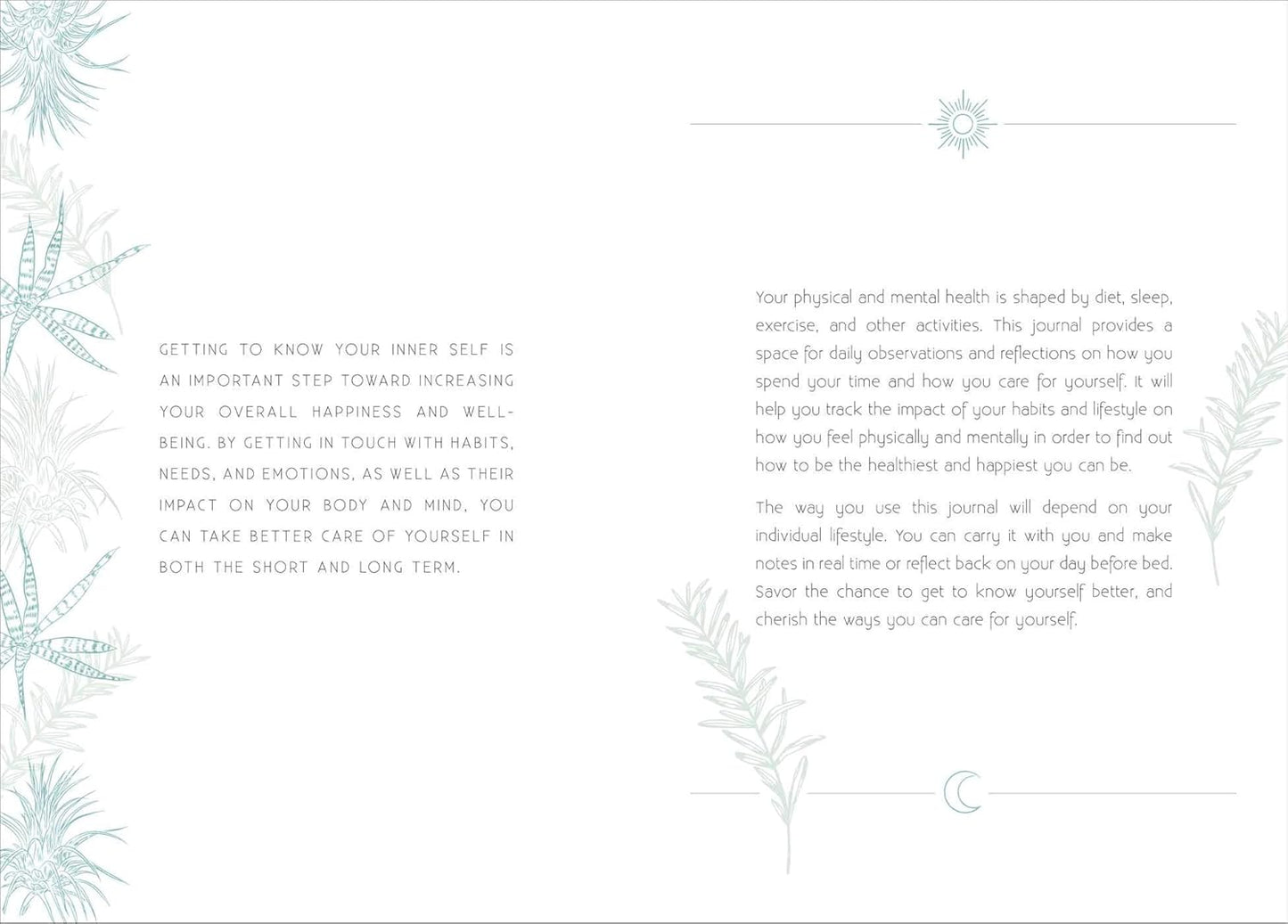 Self-Care: A Day and Night Reflection Journal (Inner World)