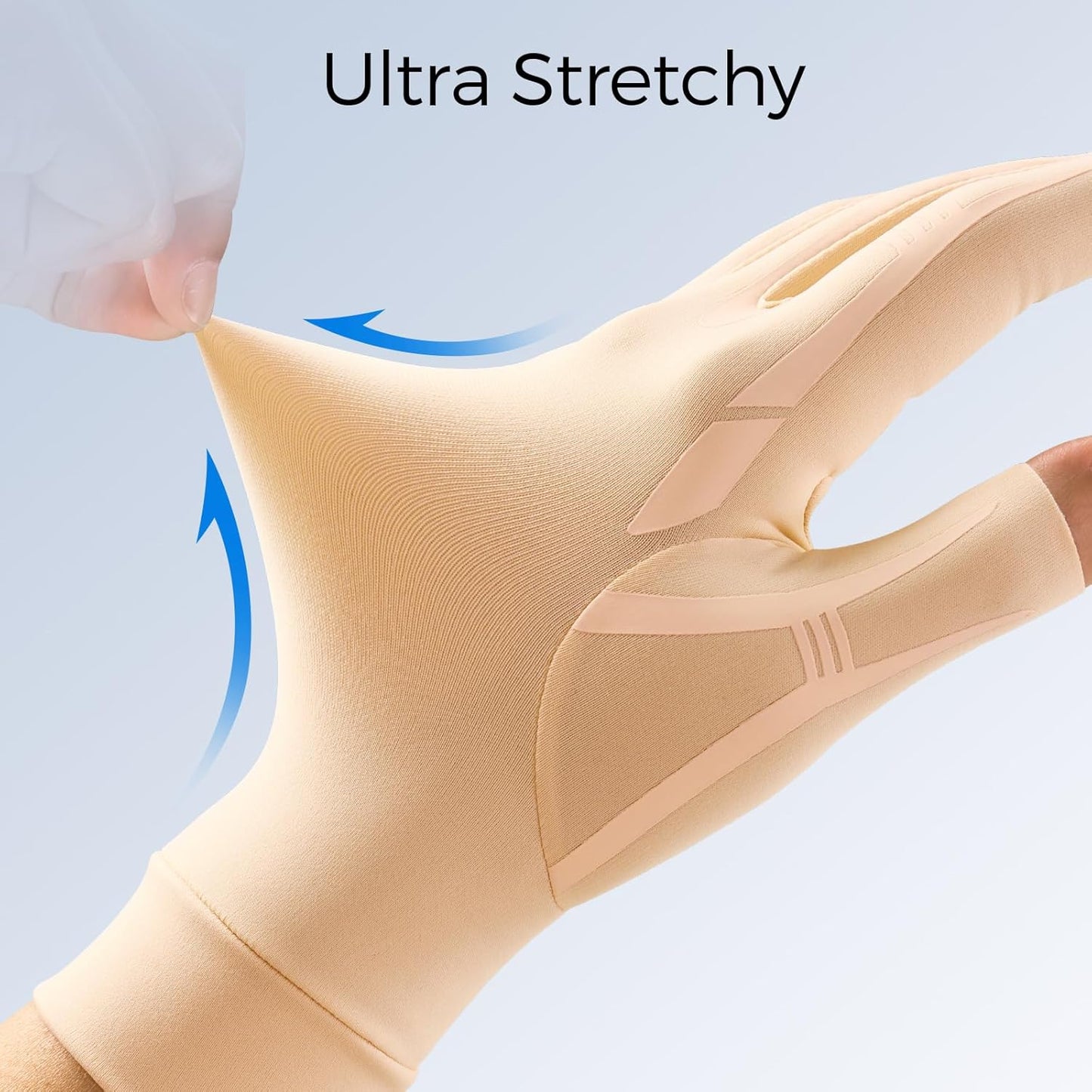 FREETOO All-Around Compression Arthritis Gloves for Women for Pain, Carpal Tunnel Relief Gloves for Men, Hand Compression Gloves for Crocheting,Gaming,Arthritis,Swelling.Black M