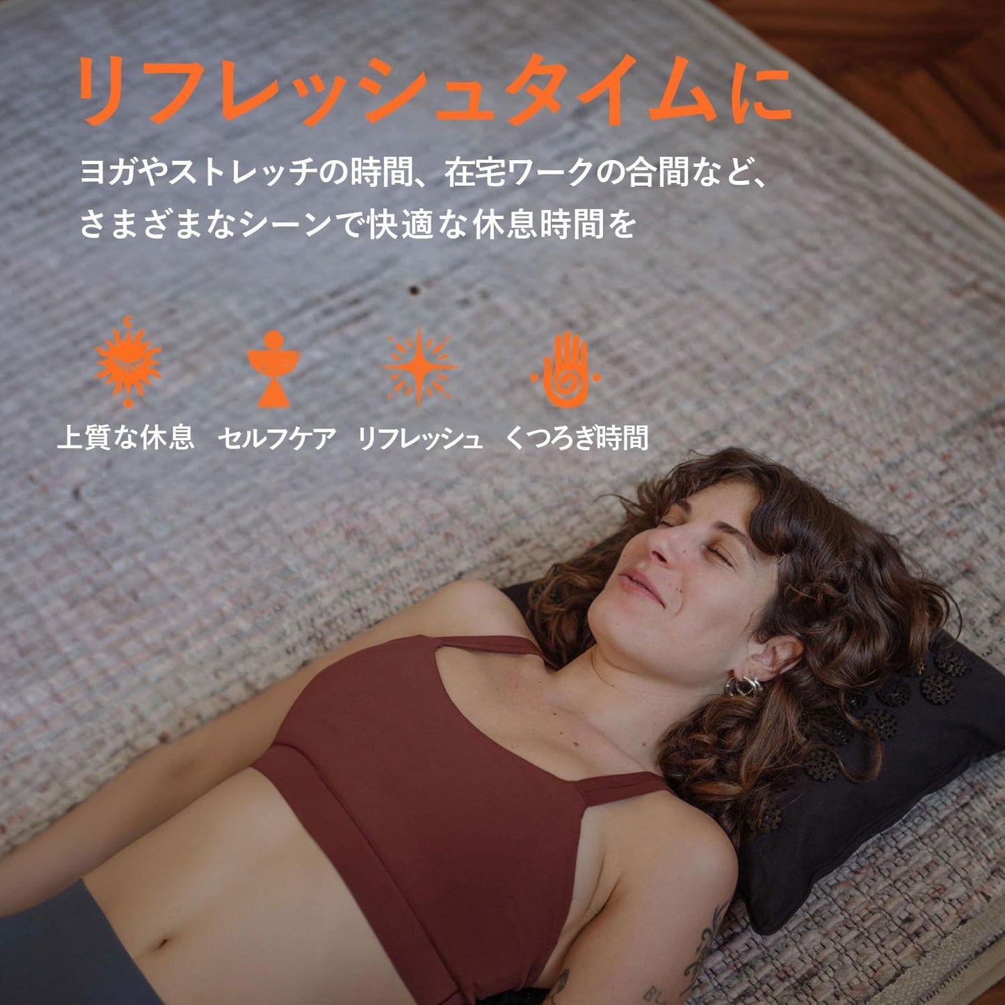 ShaktiMat Acupressure Pillow for Relaxation, Massage Neck Muscles, Relieve Stress & Tension, Similar to Acupuncture, No Needles Required