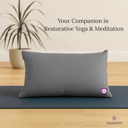 Yoga Pillow, Yoga Pillow for Meditation Practices, Versatile Meditation Bolster, Comfortable Floor & Kneeling Pillow, Iyengar yoga pilow - Comfort for Every Practice