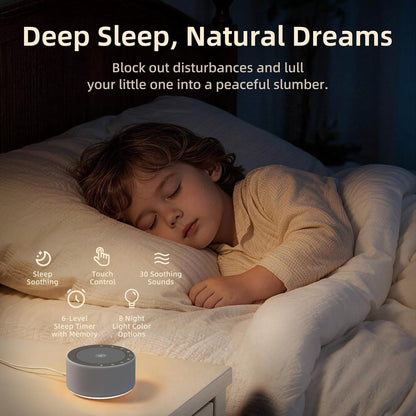 Kipcush Automatic Tibetan Meditation Bowl Sound Machine - 7 Himalayan Tones + 7 Color Night Light - Timer & Touch Control - No Manual Striking for Yoga, Chakra Healing, Stress Relief - Plug In