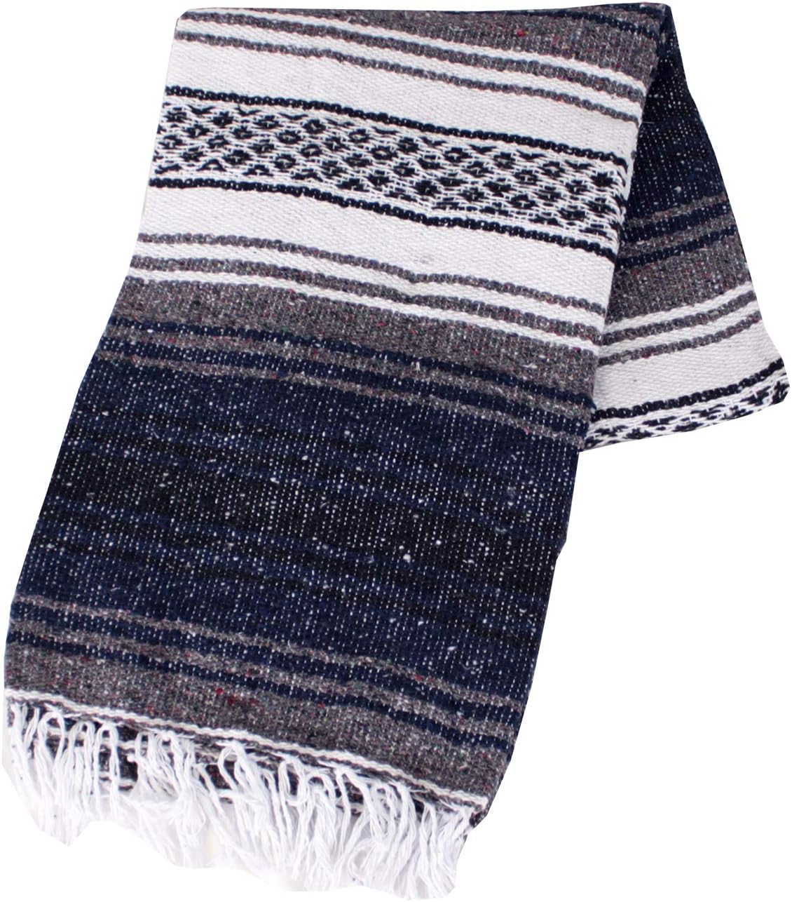 Canyon Creek Authentic Mexican Yoga Falsa Blanket (Light Purple)