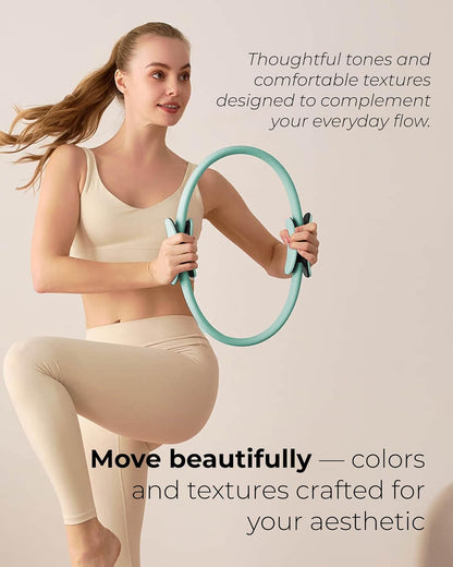 Pilates Kit for Women – Home Pilates Equipment Set with Ring, Ball & Resistance Bands | Pilates Starter Kit with Accessories in Gift Box