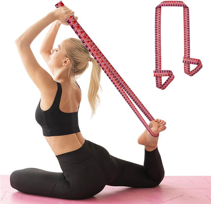 ZOOEASS Yoga Mat Strap, Adjustable Durable Yoga Mat Carrier & Stretching Strap, Multiple Color Choices