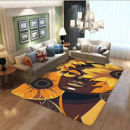 Butterfly Carpet Area Rug - Lovely Butterflies Printed Carpets for Kids Butterfly Theme Living Room Indoor Bedroom Decor Soft Polyester Yoga Mat 2'x3'