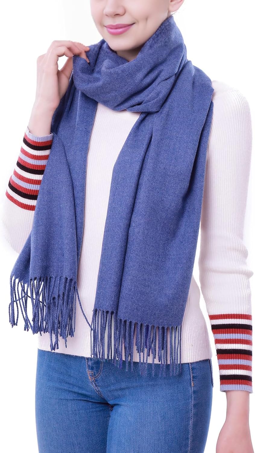 Pashmina Scarf and Shawl - Soft Women Pashminas Wrap for Wedding Evening Party dresses