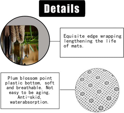 4PCS Spa Zen Shower Curtain Sets with Rugs, White Shower Curtain, Pink Floral Orchid Lotus Water Lily Stone Bamboo Water Reflection Yoga Massage Relaxing Spiritual Meditation Bathroom Decor