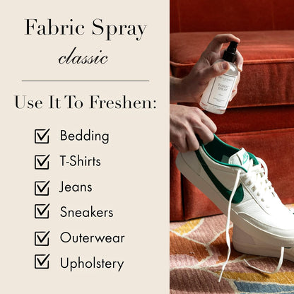 The Laundress Activewear Fabric Refresher Spray, 8 Oz, Marine Fragrance, Bright, Energetic, Odor Freshener for Performance Gear, Towels, Tote Bags, Sneakers & Yoga Mats, 48 Hours* Fragrance