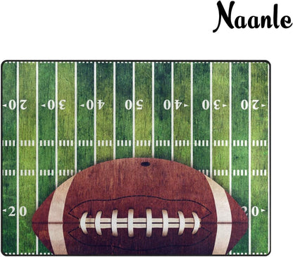 Sport Baseball Lace Non Slip Area Rug for Living Dinning Room Bedroom Kitchen, 5' x 7'(58 x 80 Inches), Sport Nursery Rug Floor Carpet Yoga Mat