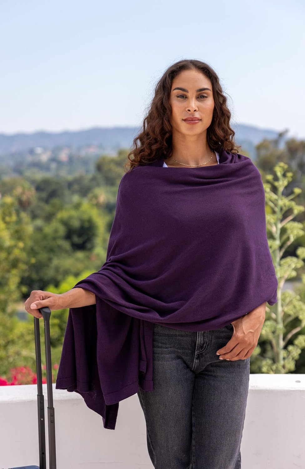 zestt Dreamsoft Travel Scarf, Wrap and Shawl for Women, Organic Cotton